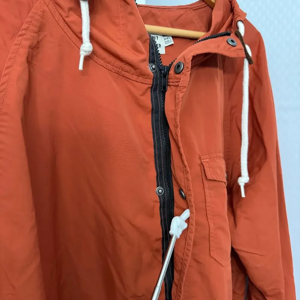 Flint and Tinder Ridge Shell Jacket Men's XXL Burnt Orange Utility Huckberry